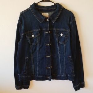 Torrid Dark Wash Jean Jacket